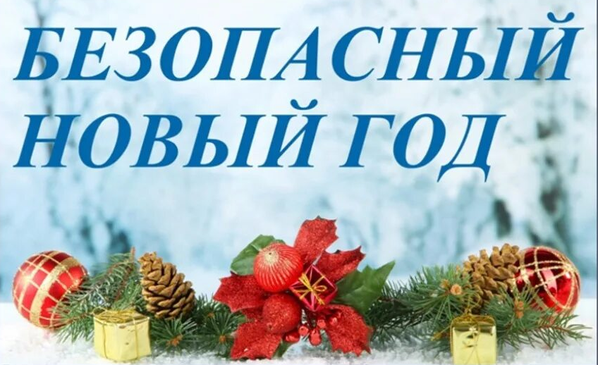 Безопасный новый год.